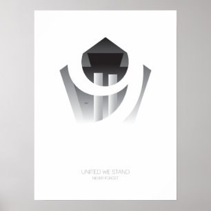 11. September Vergessen Sie Poster nie