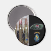 11. Spezialkräfte Flash Patch vietnam Magnet vfw (Vorderseite/Rückseite)