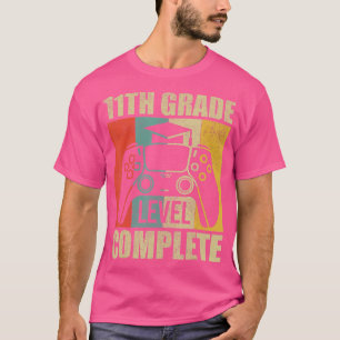 11. Stufe Kompletter Männer Jungen Abschluss T-Shirt
