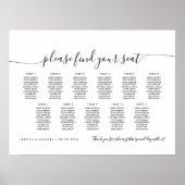 11 Tische für moderne Sitze Poster (Vorne)