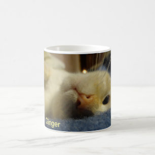 11 Unze-Kaffee-Tasse, die Ingwer kennzeichnet Kaffeetasse