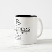 11 Unze-Kaffee-Tasse Zweifarbige Tasse (VorderseiteRechts)