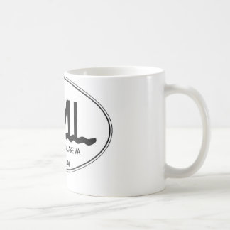 11 Unze-Keramik-Kaffee-Tassen-Smith-Mountainsee VA Kaffeetasse