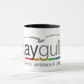 11-Unze- oder 15 UnzeGaygull Kaffee-Tasse Tasse (Zentrum)