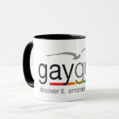 11-Unze- oder 15 UnzeGaygull Kaffee-Tasse Tasse (Vorderseite Links)