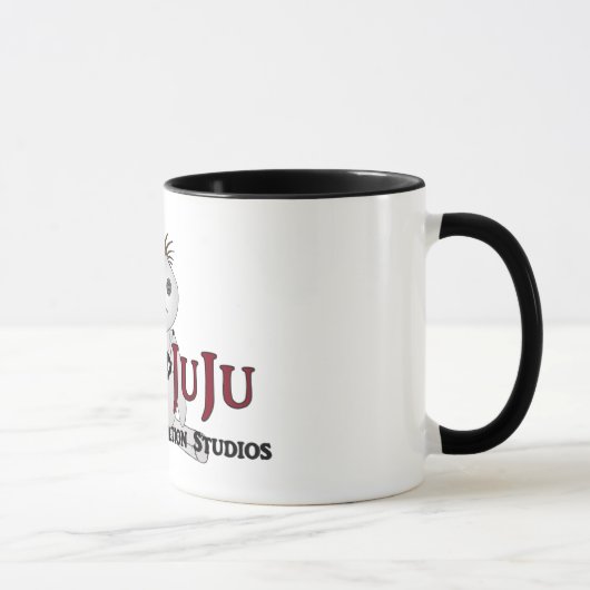 11 Unze. Schlechtes JuJu Schwarzes. Wecker-Tasse Tasse (Rechts)