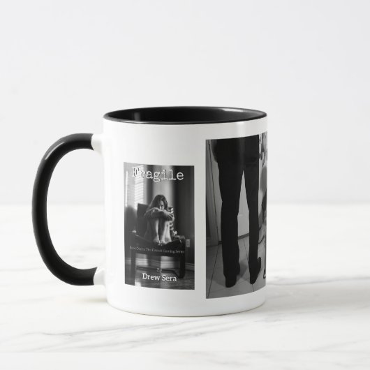 11 Unze-Tasse "zerbrechlich " Tasse (Links)