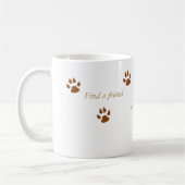 11-Unze-weiße Tasse, die Oscar kennzeichnet Kaffeetasse (Links)