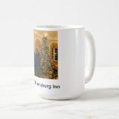 11 Unze, weißer Kaffee-Tasse Kaffeetasse (VorderseiteRechts)