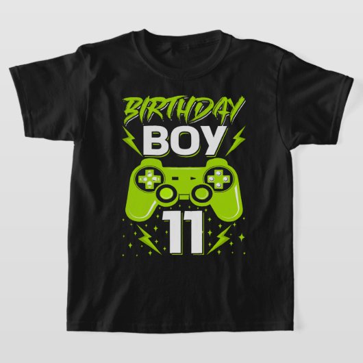 11 Video Game Controller Gamer 11th B T-Shirt (Ablage )