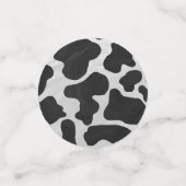 11 von 12 Personalisierten Kuhdots Konfetti (Klein Vorderseite)