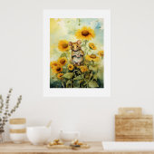 11 von 17 Sonnenblumengarten Miceville Poster (Küche)