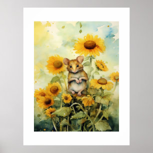 11 von 17 Sonnenblumengarten Miceville Poster