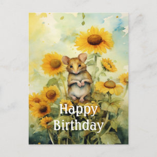 11 von 17 Sunflower Garden Miceville Postkarte