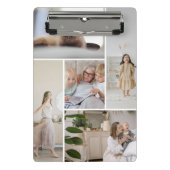 11 Vorlage für die FotoCollage Personalisiert Mini Klemmbrett (Vorderseite)