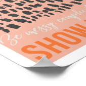 11"x14" Art Print auf beliebig anzeigen Poster (Ecke)