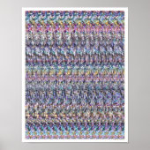 11"x14" "Night-Mare" 3D-Poster von Magic Eye® Poster (Vorne)