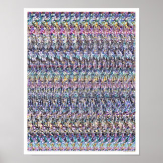11"x14" "Night-Mare" 3D-Poster von Magic Eye® Poster