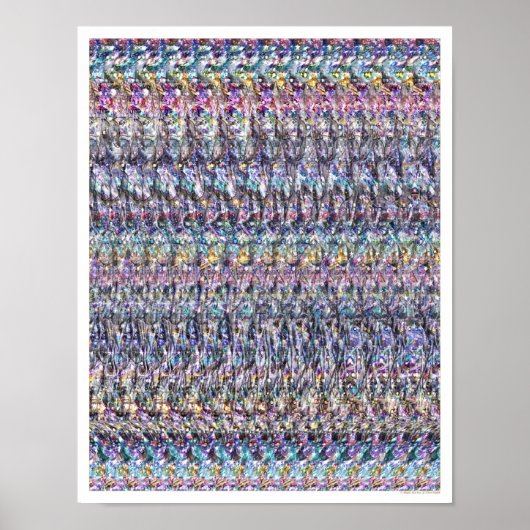 11"x14" "Night-Mare" 3D-Poster von Magic Eye® Poster (Vorne)
