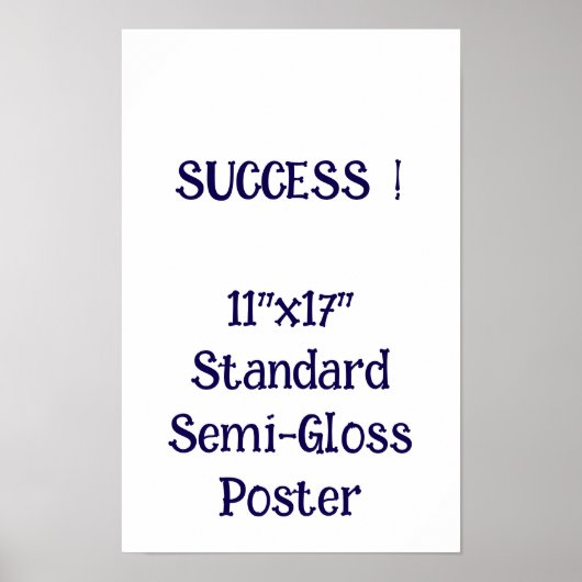 11"x17" Standard-Halbmattposter Poster (Vorne)
