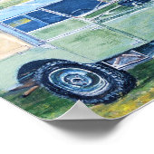 11"x8.5" "FREYA"-Poster Poster (Ecke)