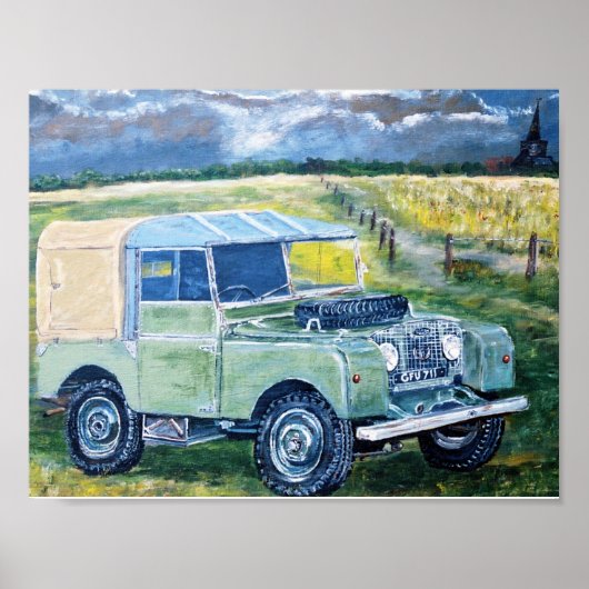 11"x8.5" "FREYA"-Poster Poster (Vorne)