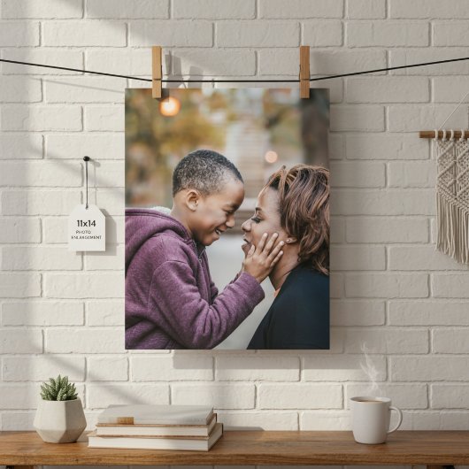 11" x 14" Foto Erweiterung Print