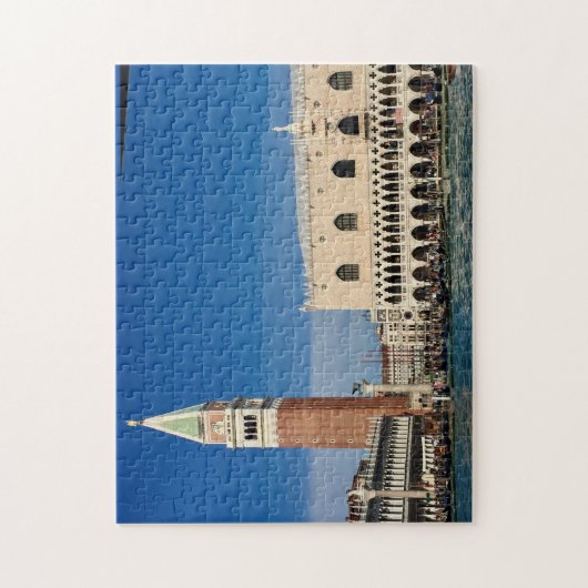 11 x 14 KLASSISCHE SICHT VENEDIG UND HUNDERPALAST Puzzle (Vertikal)