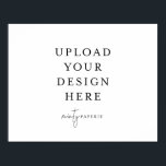 11" x 14" Poster - Landschaft<br><div class="desc">Passen Sie Ihre Karte in Templett an. Nachdem Sie die Bearbeitung abgeschlossen haben,  laden Sie Ihre Datei im JPG-Format herunter (vergessen Sie nicht,  die Blindoption zu aktivieren). Laden Sie Ihr Design hier hoch,  indem Sie auf den blauen Button "Personalisieren" klicken.</div>