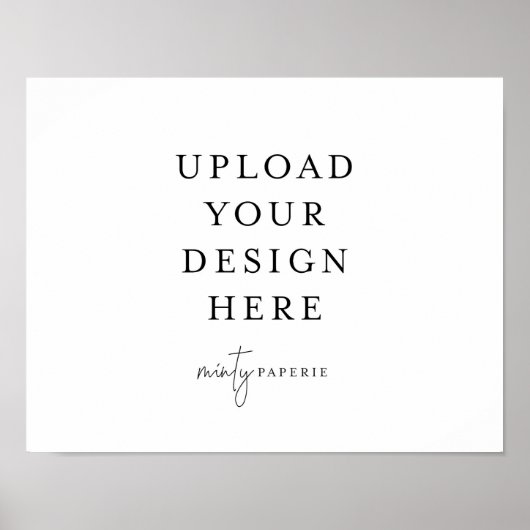 11" x 14" Poster - Landschaft (Vorne)