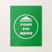 11" x 14" Puzzle - Bild hinzufügen (Vertikal)