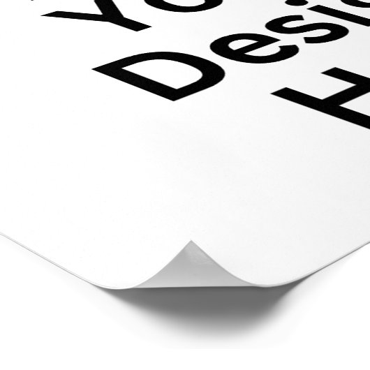 11 x 8,5 im benutzerdefinierten Druck Poster (Ecke)