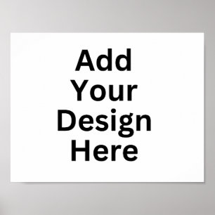 11 x 8,5 im benutzerdefinierten Druck Poster