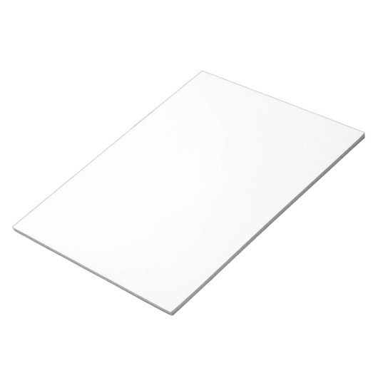 11" x 8,5" Notepad - 40 Seiten Notizblock (angewinkelt)