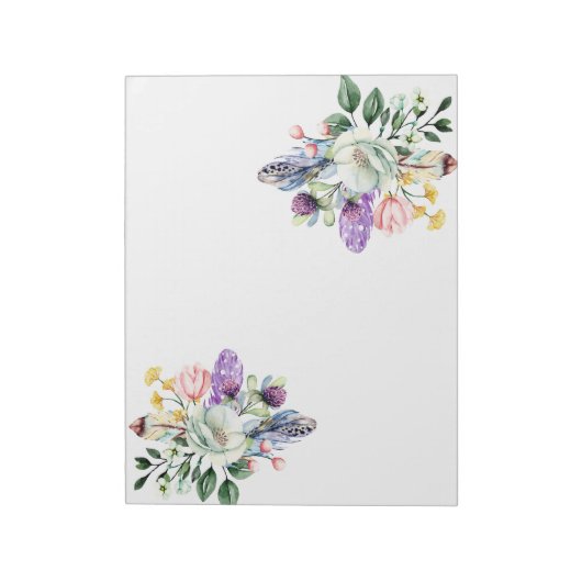 11" x 8,5" Notepad - 40 Seiten Notizblock (Rotiert)