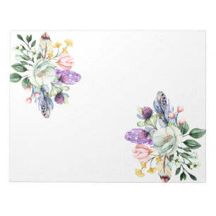 11" x 8,5" Notepad - 40 Seiten Notizblock