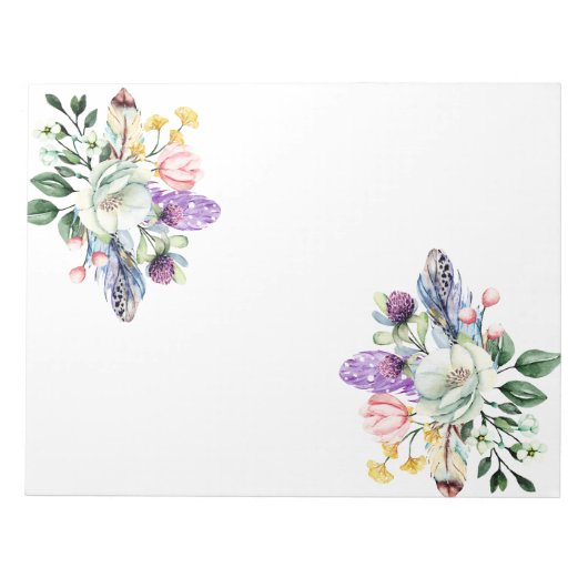 11" x 8,5" Notepad - 40 Seiten Notizblock (Vorderseite)