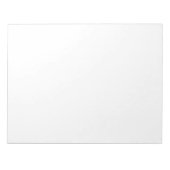 11" x 8,5" Notepad - 40 Seiten Notizblock (Vorderseite)