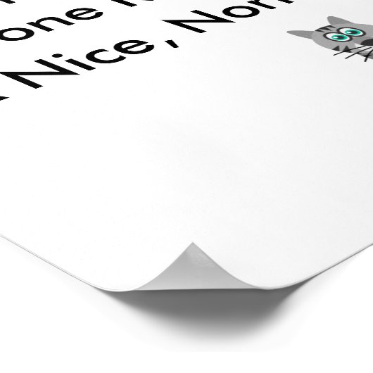 11 x 8,5 Poster (matt) (Ecke)