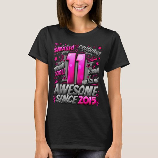 11 Year Old For Boys 11th Birthday Boy 11 Year Old T-Shirt (Vorderseite)
