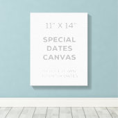 11 Zoll x 14 Zoll Leinwand (Insitu (Holzboden))