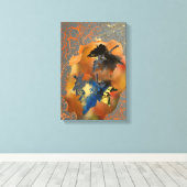 11 Zoll x 16 Zoll Foglie morte Leinwanddruck (Insitu (Holzboden))