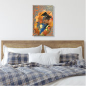 11 Zoll x 16 Zoll Foglie morte Leinwanddruck (Insitu (Schlafzimmer))