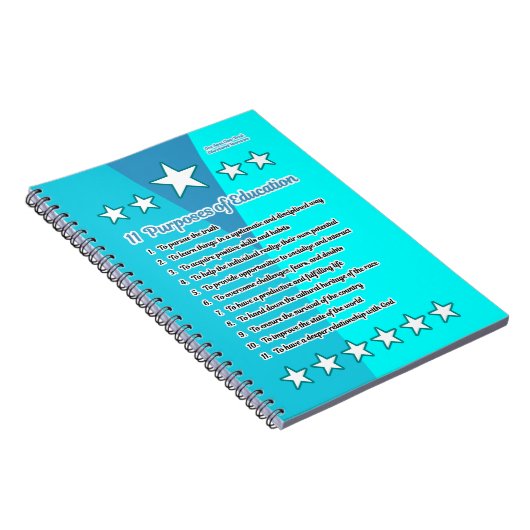 11 Zweck der Bildung Notizblock (Rechte Seite)