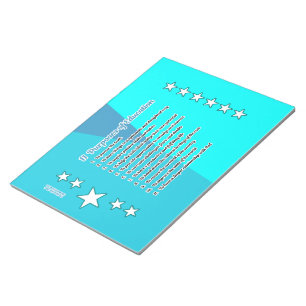 11 Zweck der Bildung Notizblock