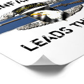 11B 101. Im Flugzeug Division Poster (Ecke)