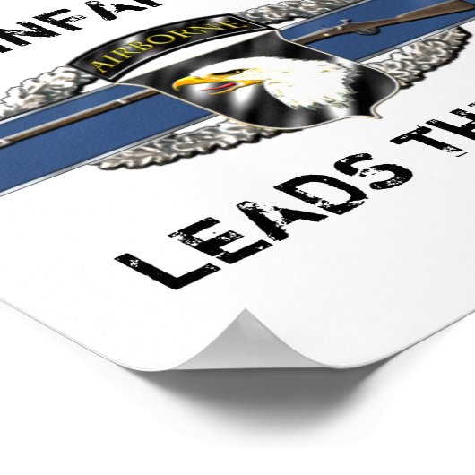 11B 101. Im Flugzeug Division Poster (Ecke)