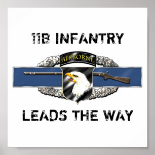 11B 101. Im Flugzeug Division Poster