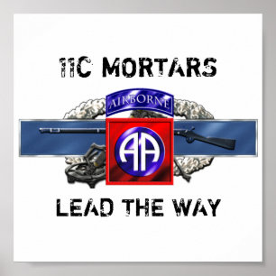 11C 82. Im Flugzeug Division Poster