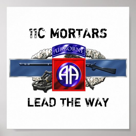 11C 82. Im Flugzeug Division Poster (Vorne)